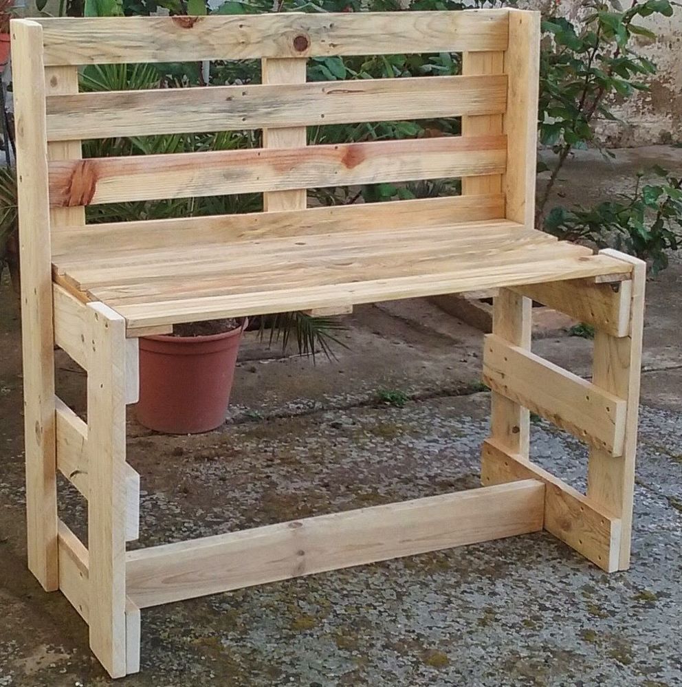 Banco de madera de palets Comunidad de Comunidad Leroy Merlin
